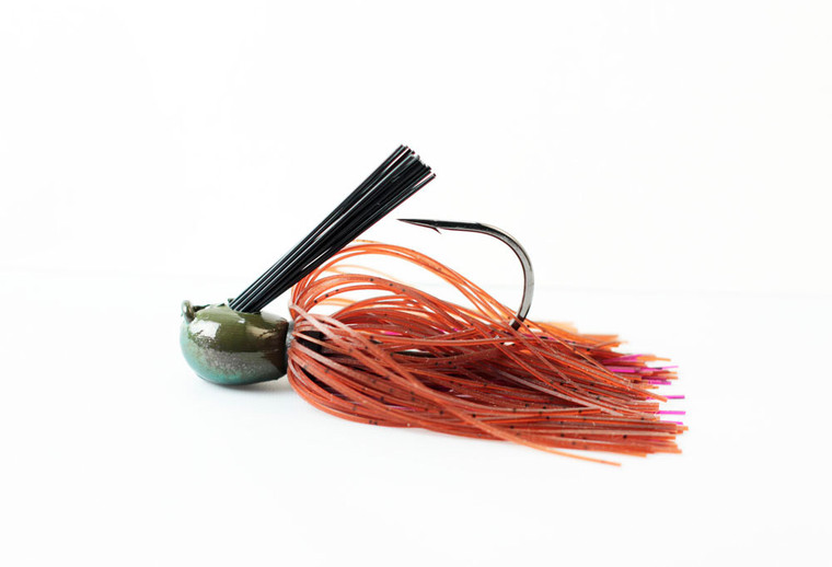 Missile Baits - Mini Flip Jig - 1/2oz Brown Purp Passion - MJMF12-BPP