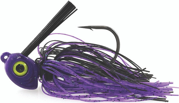 Missile Baits - Mini Swim Jig - 7/16oz Junebug - MJMSW716-JNBG