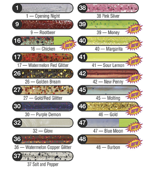 Mirrolure - Lil John Soft Bait - 3.75in 8pk Money - RLJ-39