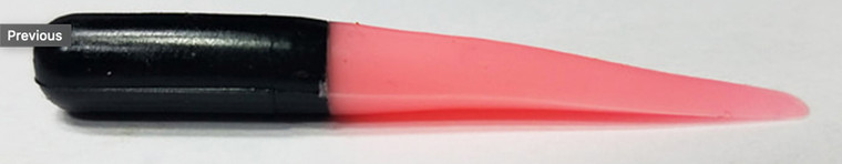 Muddy Water Baits - Crappie Bait - 2in 12pk Black/pink - MW108