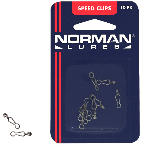 Norman Lures - Speed Clips - 10pk - NMSK-1