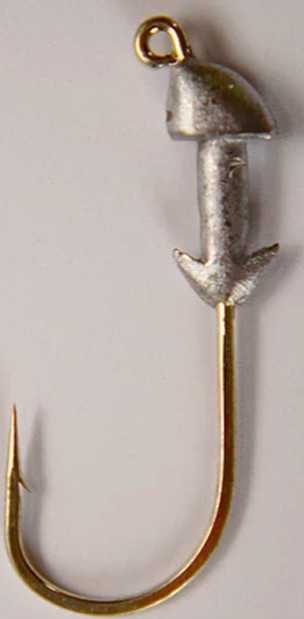 Norton - Shad Head Jighead - 1/16oz 6pk Plain - NSLH16-6PK