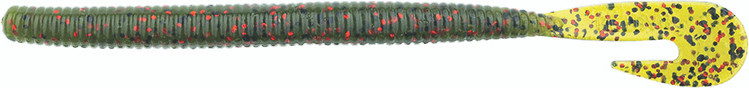 Netbait - Baitfuel Big Bopper Worm - 5.75in 15bg Watermln Red - X27504