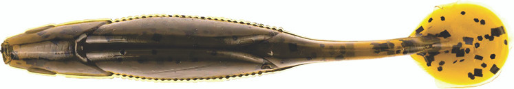 Netbait - Baitfuel Little Spanky - 3.25in 9bg Green Pumpkin - X58505