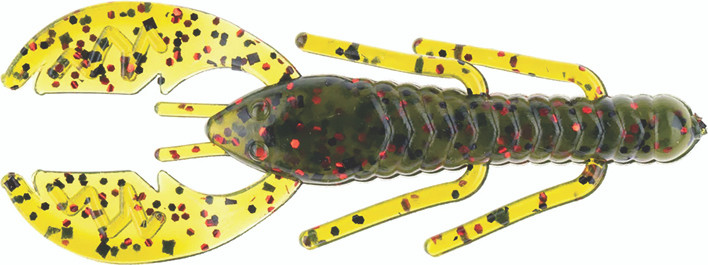 Netbait - Baitfuel Paca Slim Craw - 4in 9bg Watermelon Red - X65504