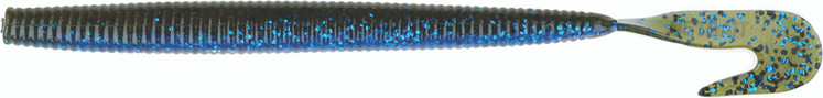 Netbait - Baitfuel Big Bopper Worm - 7in 8bg Okeechobee Craw - X86539