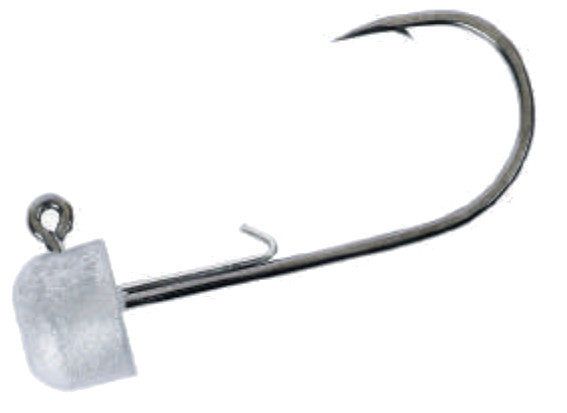 Owner - Block Jighead - Natural 1/0 1/8oz 3pk - 4151-021