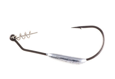 Owner - Twistlock Wgtd Worm Hook - W/cen Pin 3/32oz 4/0 3pk - 5167W-704