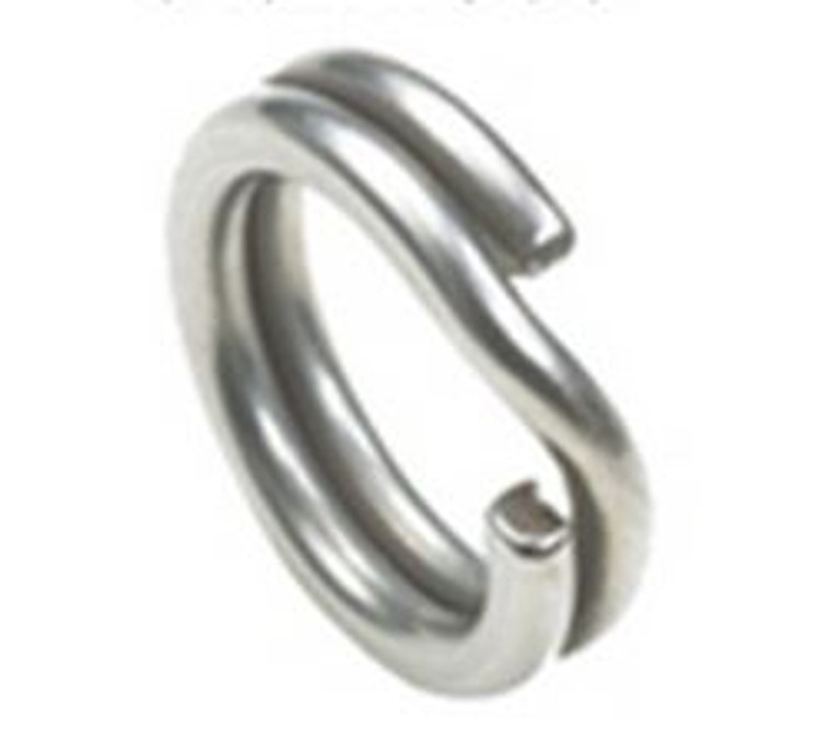 Owner - Hyper Wire Split Ring - Stainless 70lb Sz6 8pk - 5196-064
