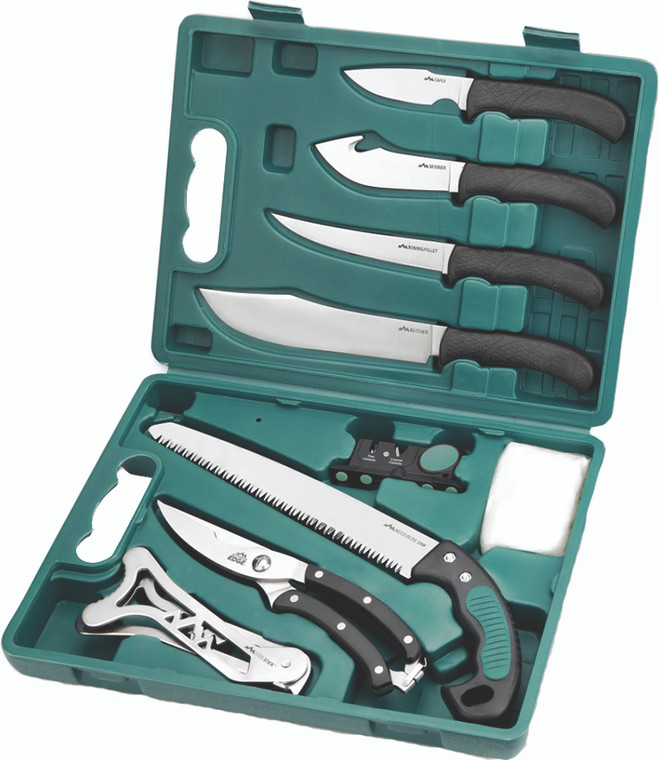 Outdoor Edge - Game Pro Knife Kit - 11pc W/carry Case - GP-11