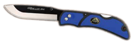 Outdoor Edge - Razor-lite Edc 3.5 Knife - 3.5in W/7-blades Blue - RLU-40C