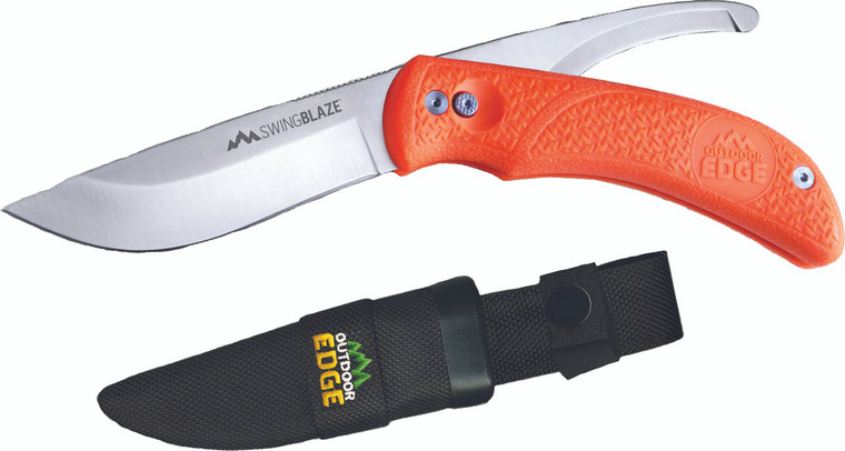 Outdoor Edge - Swingblaze Knife - 3.6in/3.2in Orange - SZ-20N