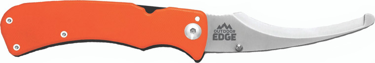 Outdoor Edge - Folding Zip-pro Knife - 3.5in Orange - ZO-10C