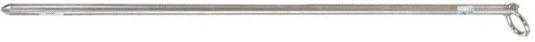 O & H - Cajun Marsh Anchor - Stainless 3/4in 36in Lng - SSCMA343