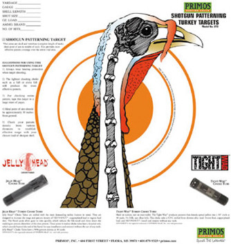 Primos - Turkey Targets - 10.75-11.5in 12pk - 6041