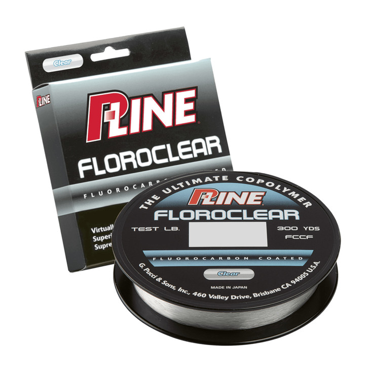 P-Line - Fluorocarbon Line - Clear 300yd 12lb - FCCF-12