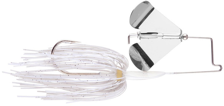 Prototype Lures - Guerilla Buzzbait - 1/4oz S/bld-white - GB14-02