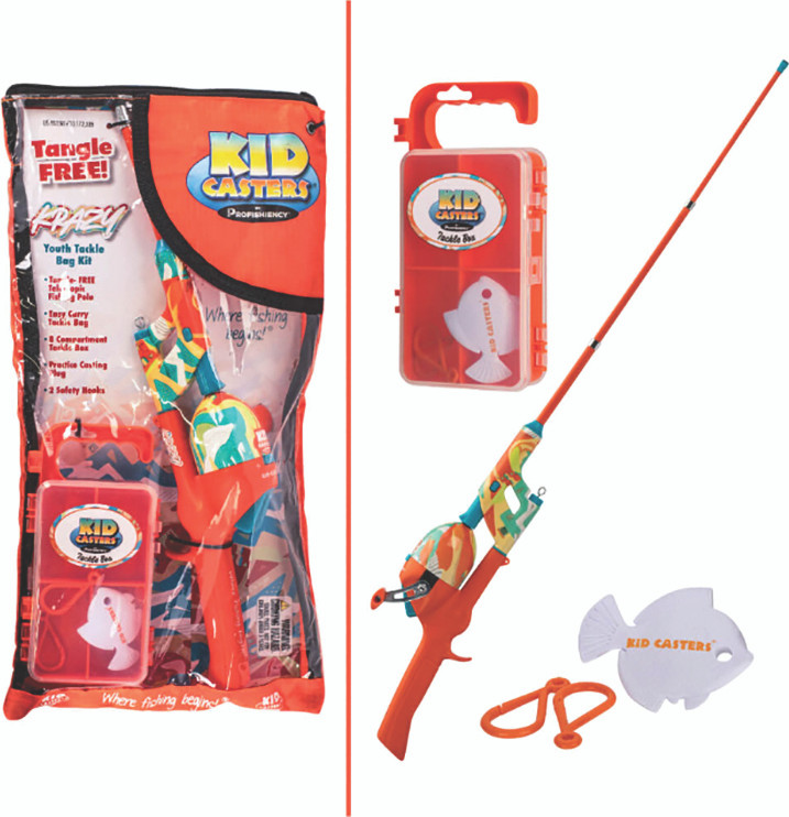 Profishiency - Krazy Tangle-free Combo - Spincast 28in W/tckl Bag - KCBAGKRAZY