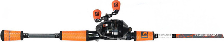 Profishiency - Hi-vis Micro Combo W/lin - Spincast 5ft M 2pc - PRO5SCOG-ROW