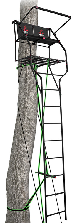 Primal - Vantage Dlx Ladder Stand - 2-man 18ft - PVLS-521