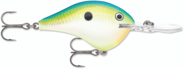Rapala - Dt Crankbait 6ft - 2in 3/8oz Citrus Shad - DT06CTSD