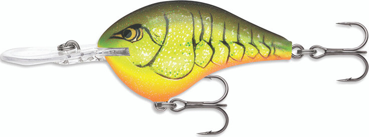Rapala - Dt Crankbait 8ft - 2in 3/8oz Chat Rootbeer - DT08CRTBC
