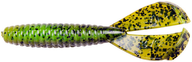 Strike King - Rage Tail Menace Grub - 4in 8bg Summer Craw - RGTTMG-100