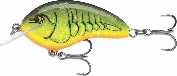 Rapala - Og Tiny 4 Crankbait - 2.25in 5/16oz Chat Root - OGT04CRTBC
