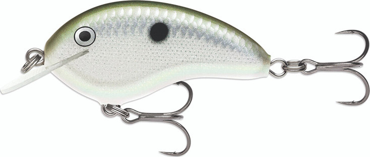Rapala - Og Tiny 4 Crankbait - 2.25in 5/16oz Grn Giz Sh - OGT04GGSD