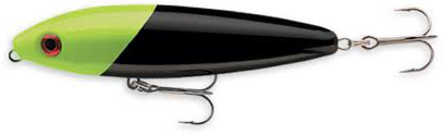 Rapala - Saltwater Skitter Walk - 4.38in 1/2oz Blk/chat Hd - SSW11BKCH