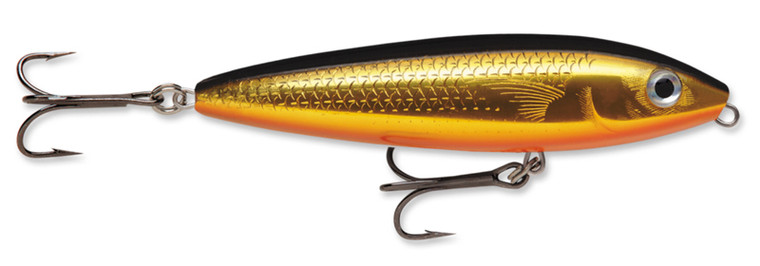 Rapala - Skitter Walk Bait - 3.18in 7/16oz Gold Mull - SW08GMU
