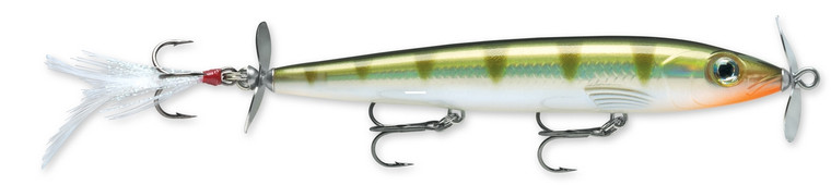 Rapala - X-rap Prop Topwater Bait - 4.38in 3/8oz Yell Perch - XRPR11YP