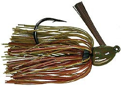 Strike King - Hack Attack Jig - 1/2oz Green Pumpkin - HAHCJ12-46