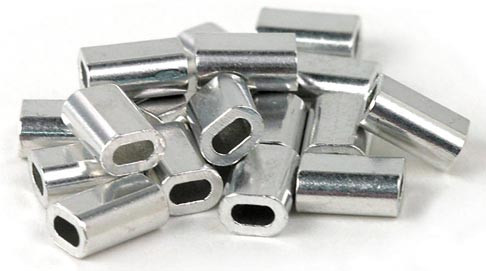 Sea Striker - Aluminum Sleeve - 1.2mm 80-100# Mono 25pk - 12AL-25