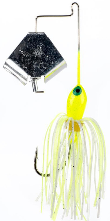 Strike King - Mini King Buzzbait - 1/8oz Chart/white - 18PBM-203