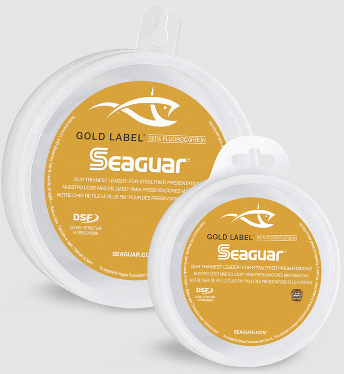 Seaguar - Gold Label Fluoro Leader - Fluoro Clear 20lb 50yd - 20GL50 Seaguar - Gold Label Fluoro Leader - Fluoro Clear 20lb 50yd - 20GL50
