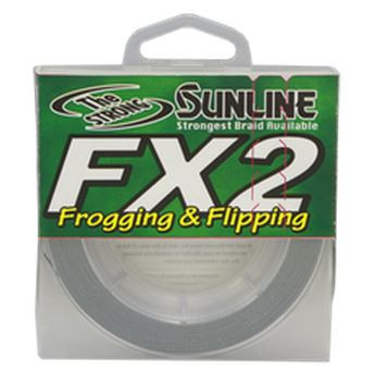 Sunline - Fx2 Braid Line - Deep Green 60lb 125yd - 63039842