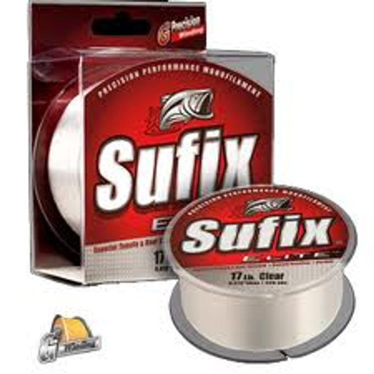Sufix - Elite Mono Line - Clear 20lb 330yd - 661-120 Sufix - Elite Mono Line - Clear 20lb 330yd - 661-120