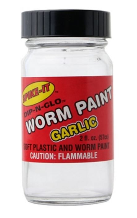 Spike-It - Dip-n-glo Worm Paint - 2oz Garlic-chartreuse - DWP2GRL-8761