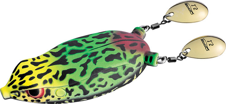 Spro - Bronzeye Blade Frog 65 - 5/8oz Freak - SBEB65FREK