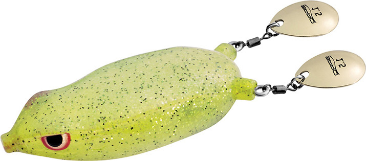 Spro - Bronzeye Blade Frog 65 - 5/8oz Yellow Sparkle - SBEB65YLSP