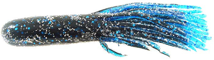 Strike King - Coffee Tube - 4.5in 6bg Black/blu Tl - CT4.5-2