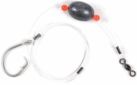 Sea Striker - Grouper Rig - Mono 6oz 150lb 13/0 Circ - GRCH6