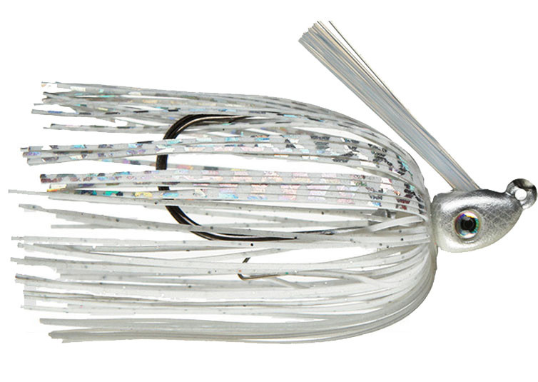 Strike King - Hack Attack Swim Jig - 1/4oz White - HAHCSJ14-204