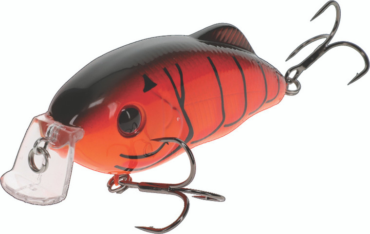 Strike King - Hybrid Hunter Shallow - 3.5in 1oz Fire Craw - HCHHS-900