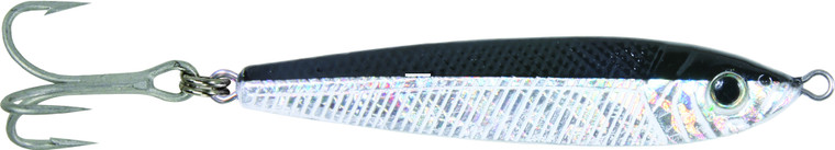 Sea Striker - Jigfish Casting Jig - 2.5in 1oz Black Silver - JF1-BS