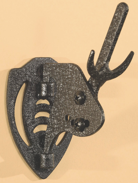 Skull Hooker - Mini Hooker Wall Mount - Black -