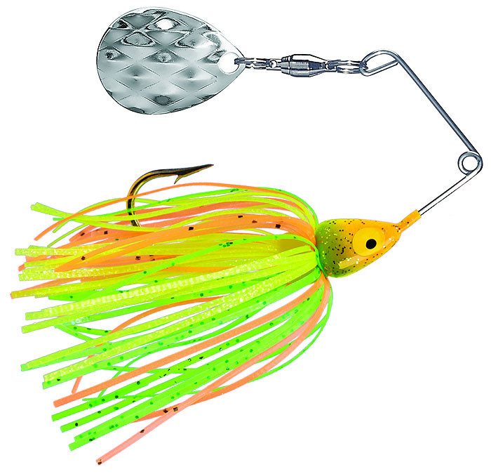 Strike King - Mini King Spinnerbait - 1/8oz Sgl/co Firetiger - MK-105G