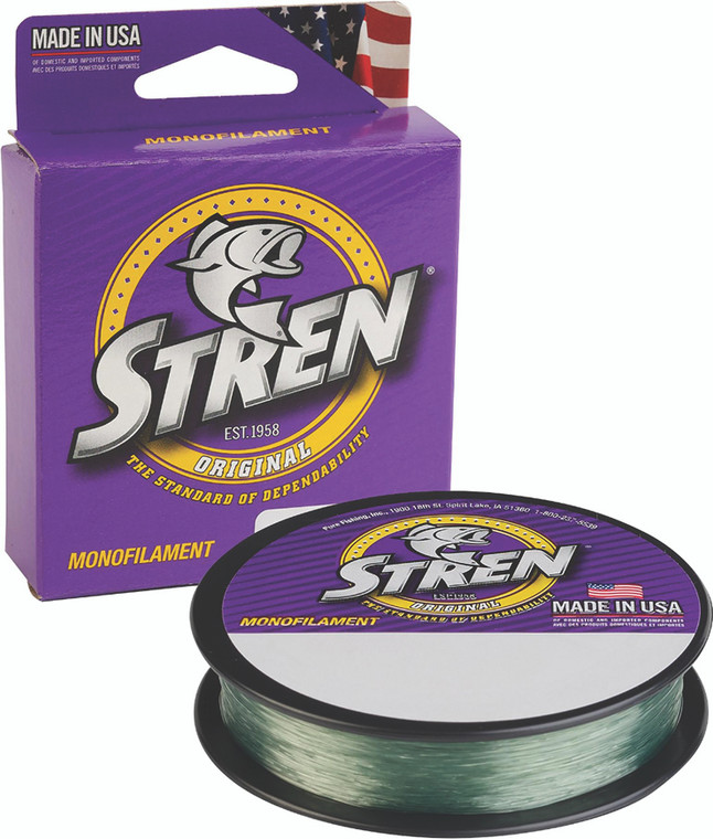 Stren - Original Mono Line - Lo-vis Green 4lb 100yd - SOPS4-22