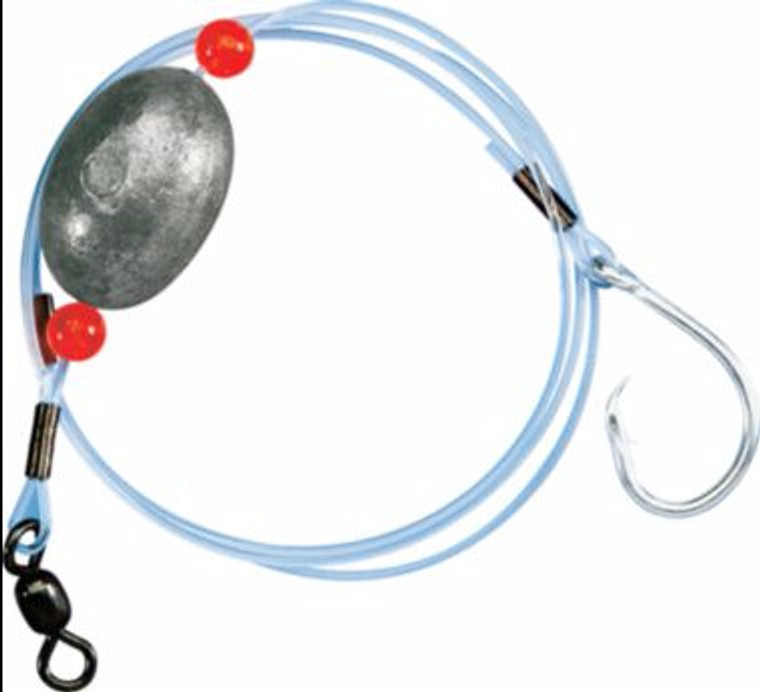 Sea Striker - Mono Snapper Rig - 8oz 150lb 10/0 Circle - RCH8 Sea Striker - Mono Snapper Rig - 8oz 150lb 10/0 Circle - RCH8